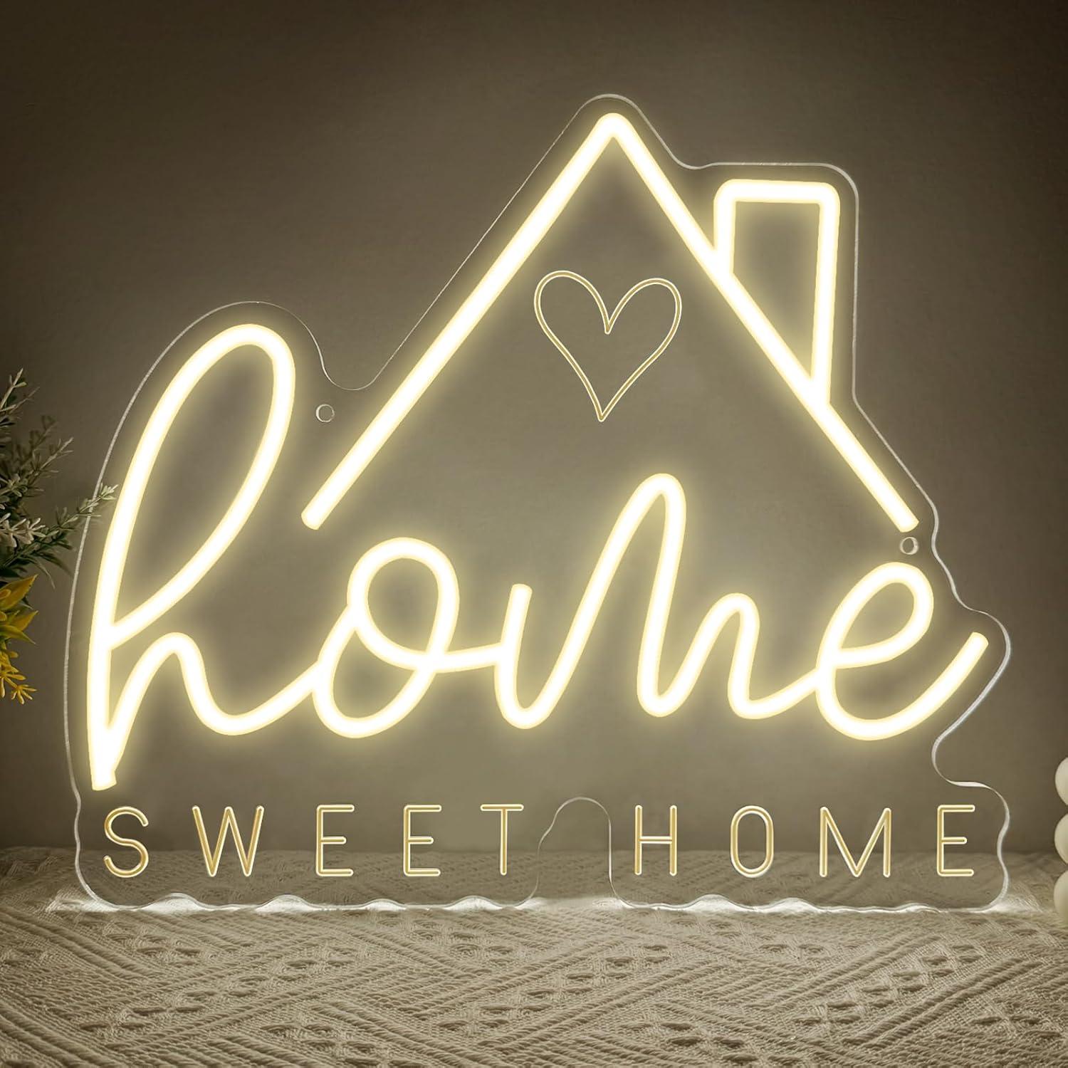 Lighting Decor House - Sweet Home Neon Sign USB Dimmable