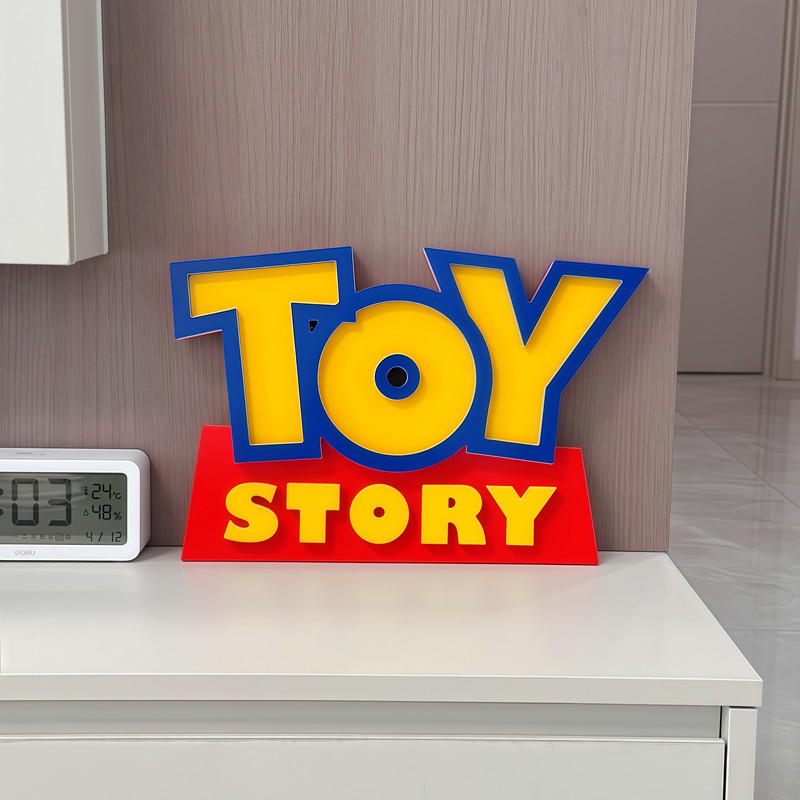 TOY STORY 3DLogo Signboard Car - Lighting Home Decor Items review and price