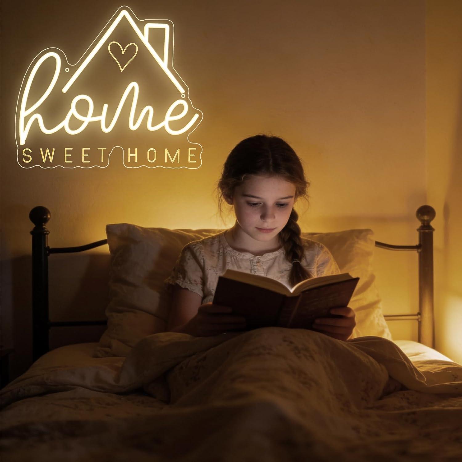 Sweet Home Neon Sign USB Dimma - Lighting Decor House review and price