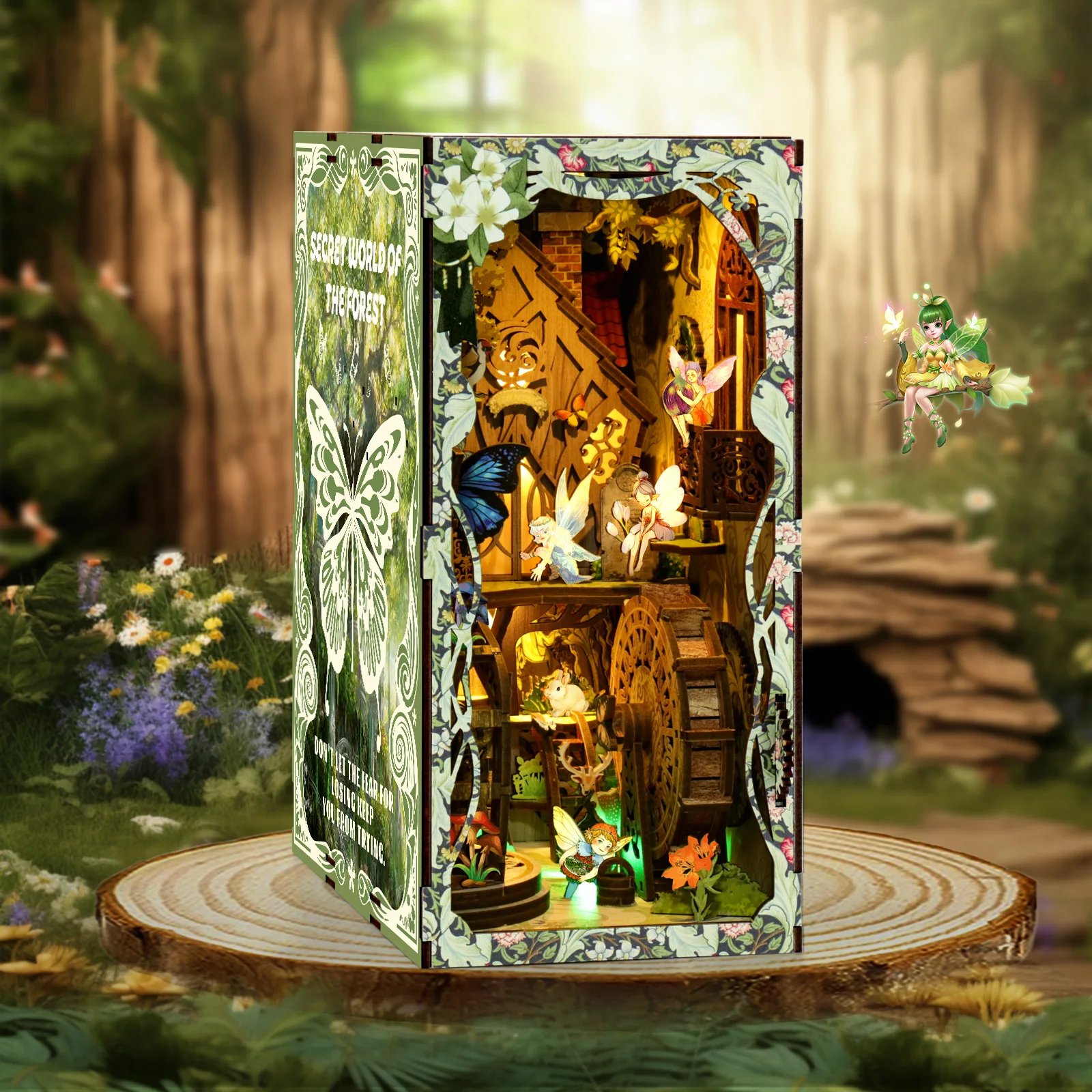 Cool DIY Book Nook Miniature H - Lighting Decor House review and price