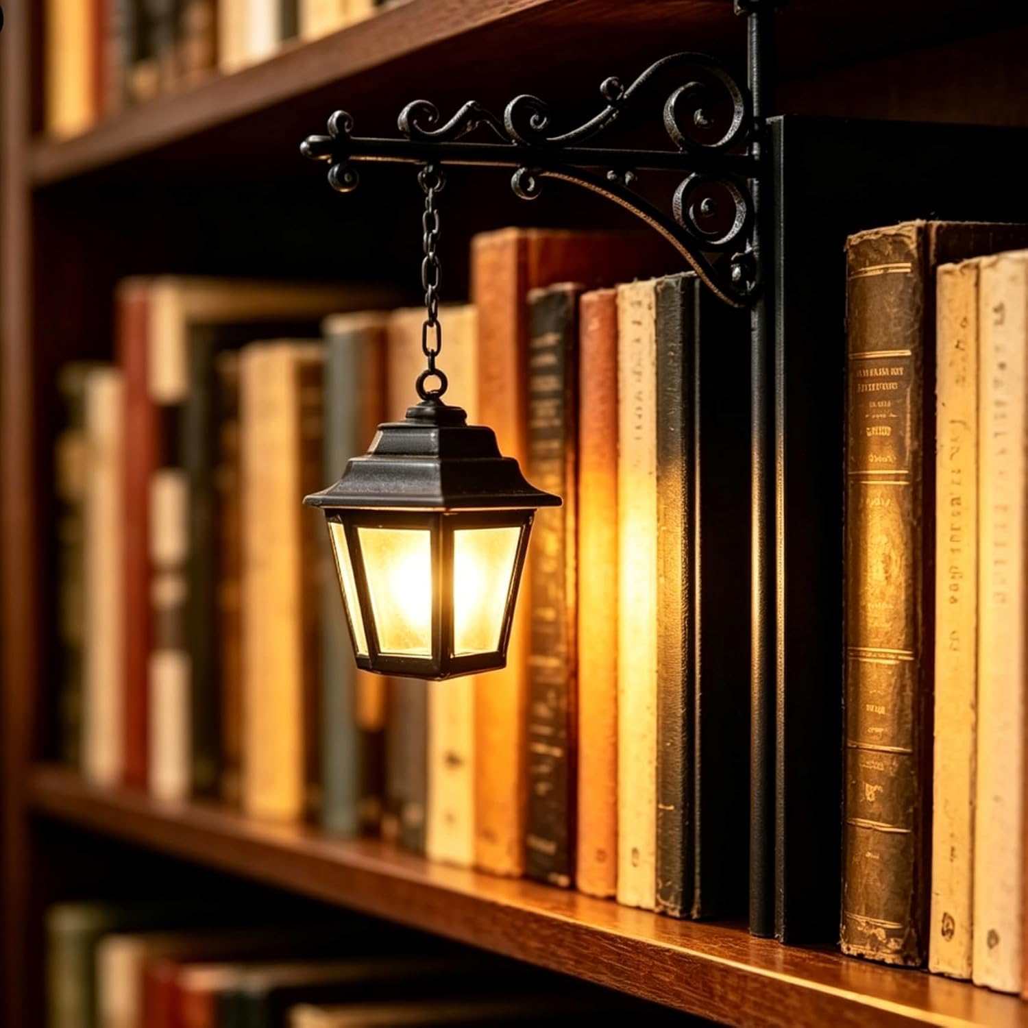 Bookshelf Lamp Library Lantern - Home Lighting And Decor review and price