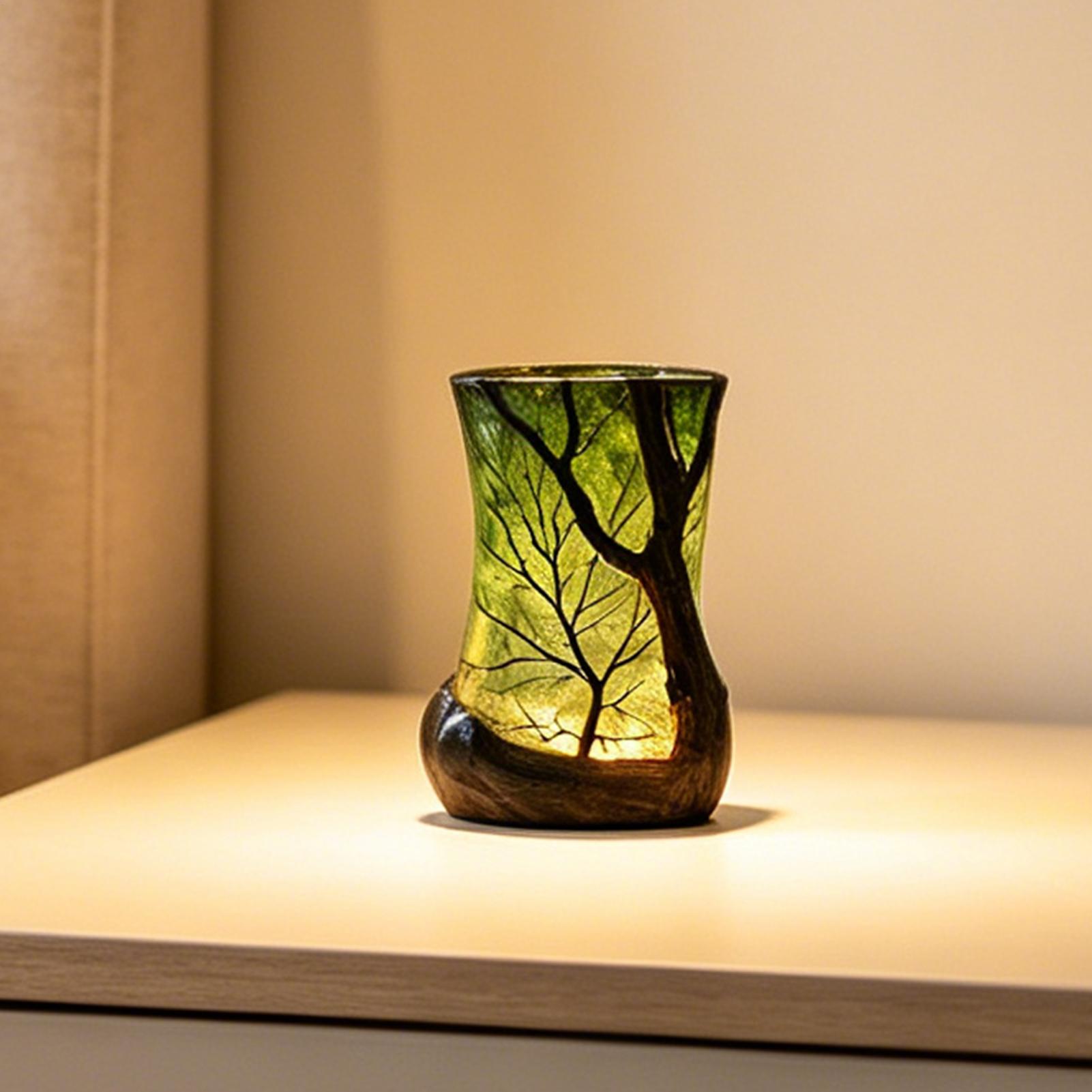 Bedside Table Lamp Forest Nigh - Home Lighting And Decor review and price