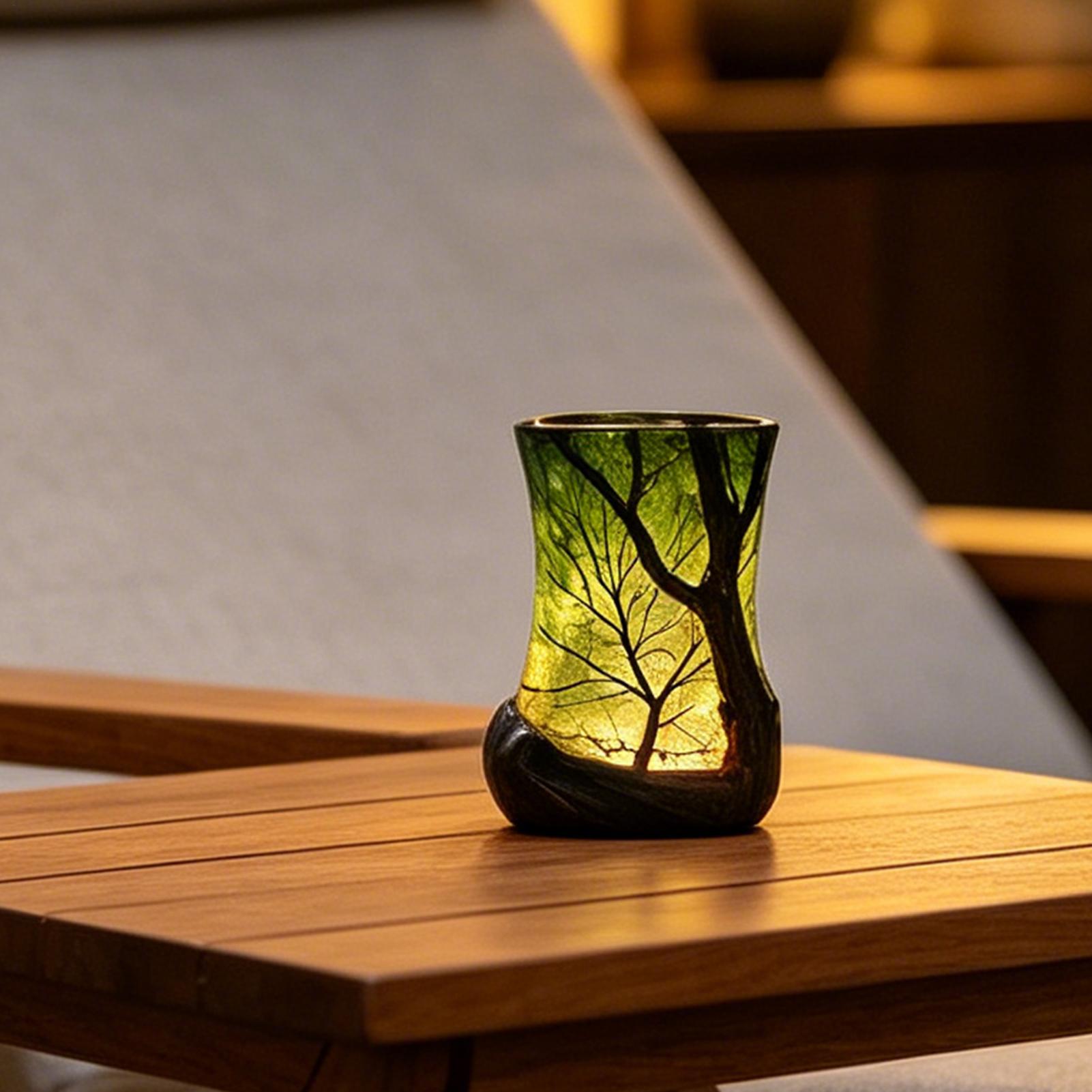 Bedside Table Lamp Forest Nigh - Home Lighting And Decor review and price