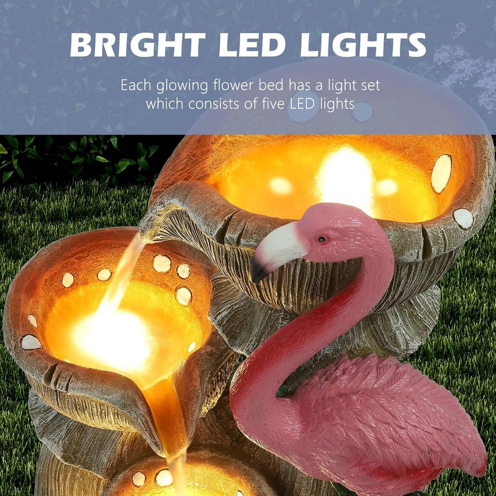 5 Tier Garden Waterfalls with  - Lighting Decor House review and price