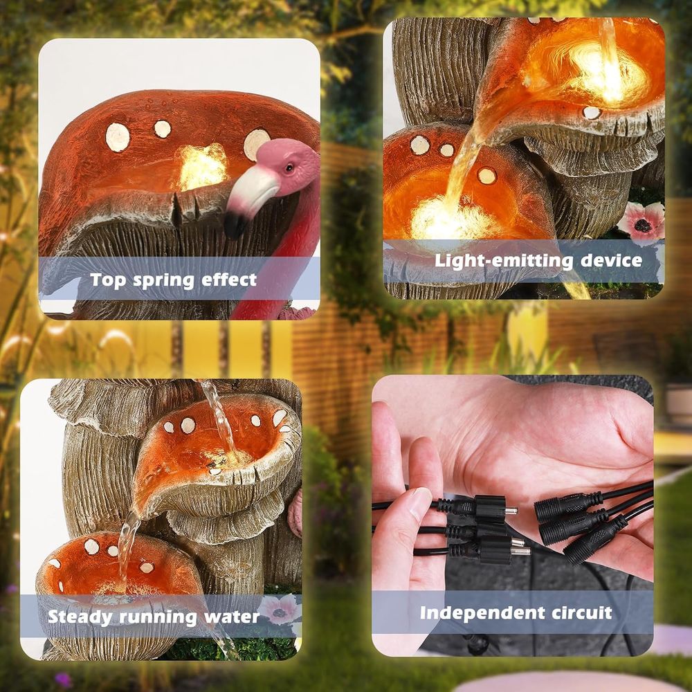 5 Tier Garden Waterfalls with  - Lighting Decor House review and price