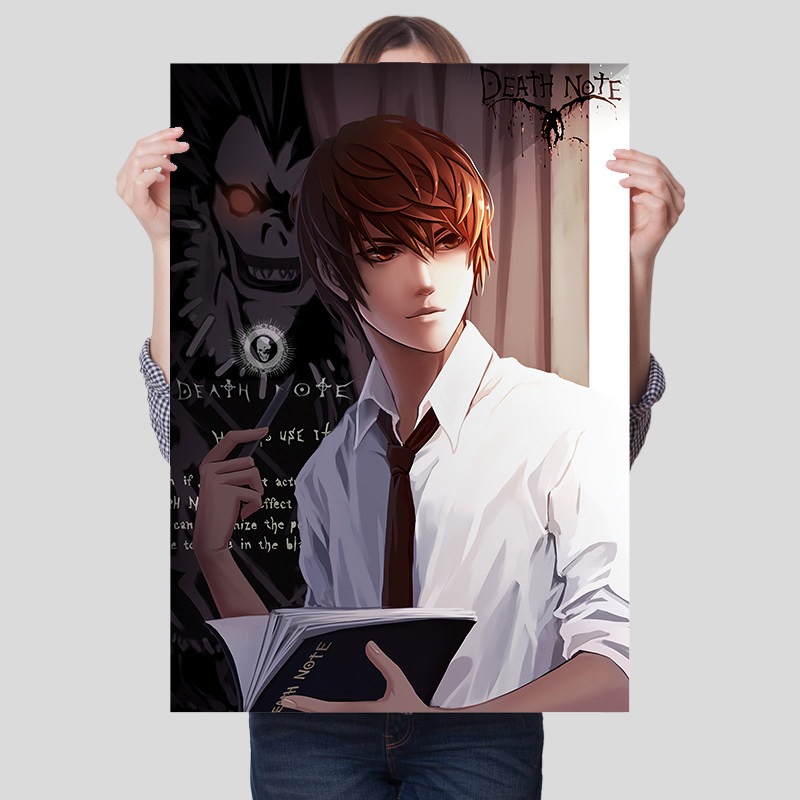 Death Note Unframed Canvas Pri - Lighting Home Decor Items review and price