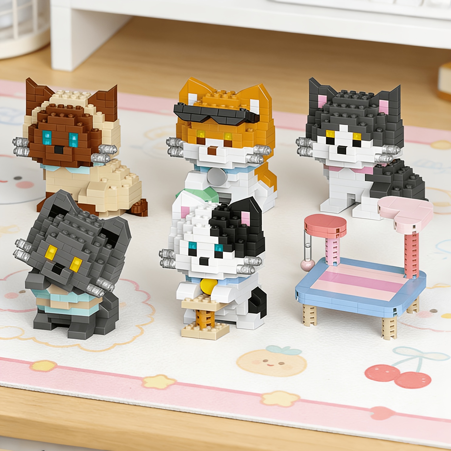 Cat Series Building Blocks Set - Lighting Home Decor Items review and price