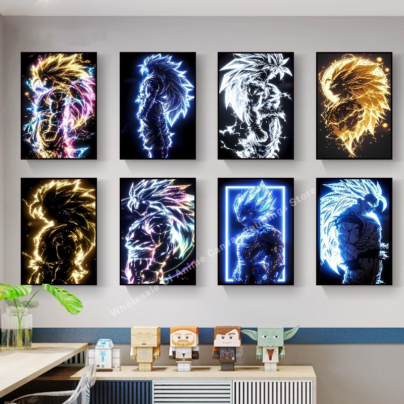 Anime Dragon Ball Wukong Neon  - Lighting Home Decor Items review and price