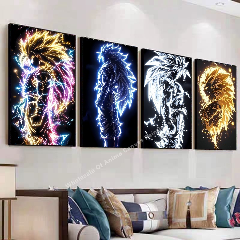 Anime Dragon Ball Wukong Neon  - Lighting Home Decor Items review and price