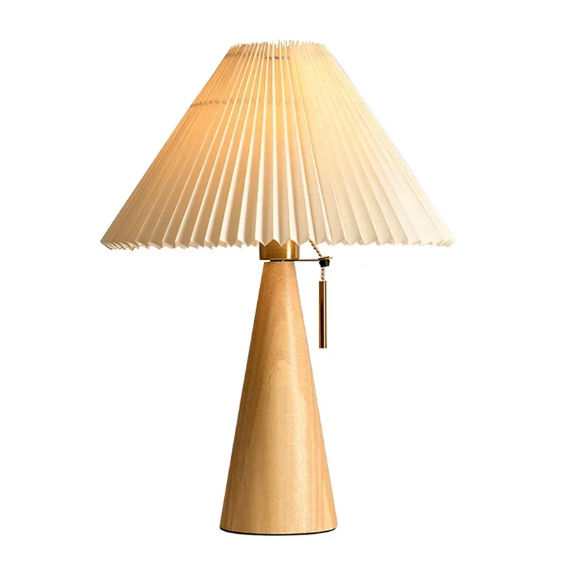 Retro Pleated Table Lamp Nordi - Home Lighting And Decor review and price