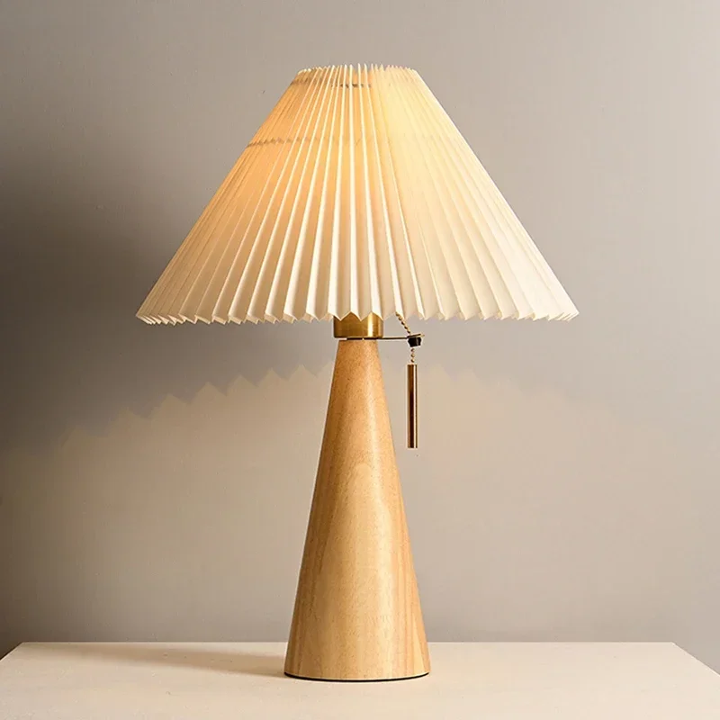 Retro Pleated Table Lamp Nordi - Home Lighting And Decor review and price